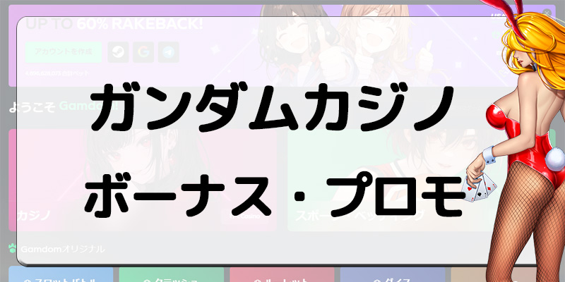 ガンダムカジノボーナス・プロモーション