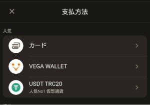 パリマッチカジノ(Parimatch) 入金方法