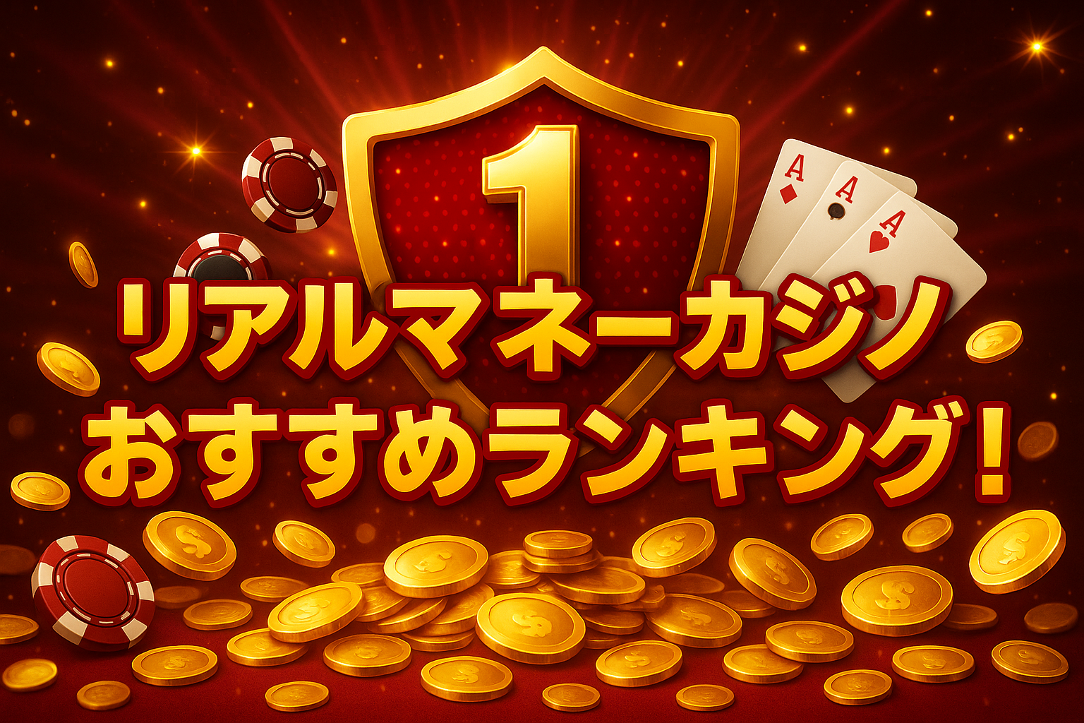 リアルマネーカジノおすすめランキング！