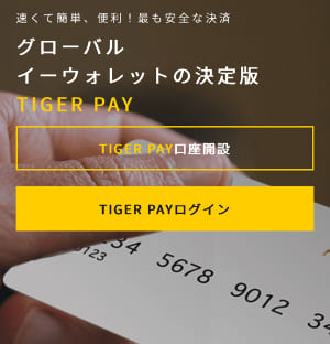 TIGER PAY(タイガーペイ)の登録手順①